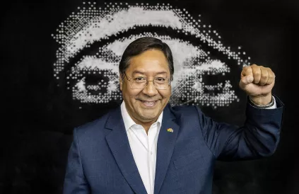 Luis Arce, president Bolivia. Foto: Fora do Eixo, Wikimedia Commons / CC BY-SA 2.0