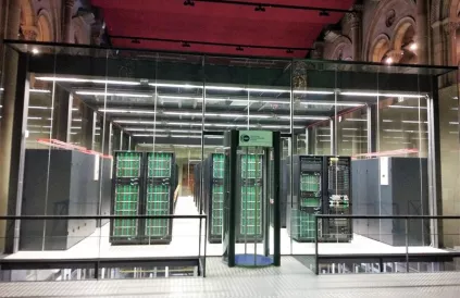 Mare Nostrum computer in het Barcelona Supercomputing Center. Foto: Gemmaribasmaspoch/CC BY-SA 4:0