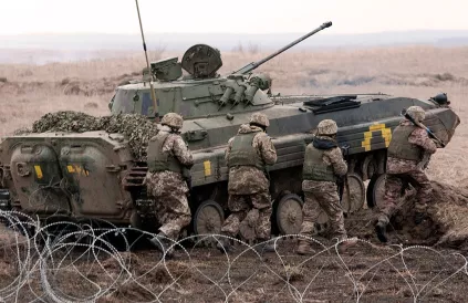 NAVO-training Oekraïense soldaten in 2017. Foto: Anthony Jones/CC BY-SA 2:0