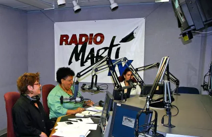 Radio Marti, Spaanstalige zender die deel uitmaakt van het US Agency for Global Media. Foto: publiek domein (Broadcasting Board of Governors)