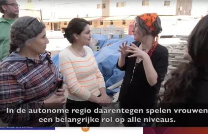 Rojava: een utopie in opbouw. Screenshot YouTube/Chris Den Hond