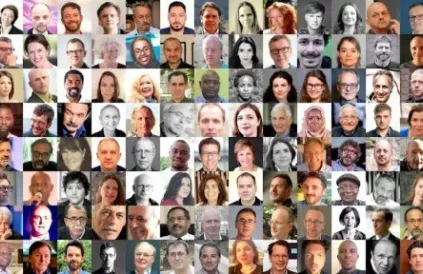 1100 onderzoeksjournalisten in 91 landen ondertekenden een oproep ter verdediging van Julian Assange. Foto: speak-up-for-assange.org