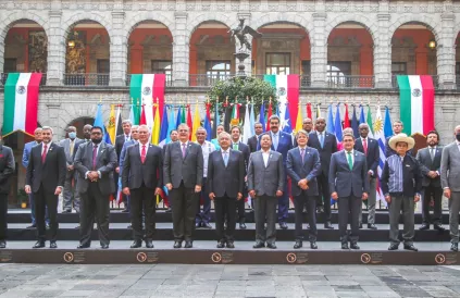 De zesde top van de staatshoofden van CELAC (de gemeenschap van Latijns-Amerikaanse en Caraïbische landen) in Mexico in september 2021. Foto: CELAC