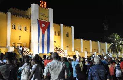 Jaarlijks wordt de bestorming van de Moncada kazerne herdacht in Cuba. 