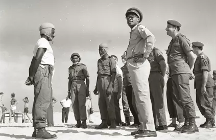 Mobutu op bezoek in Israël (1963). Foto: Boris Carmi/CC BY-SA 4:0