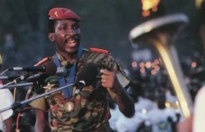 Thomas Sankara, 40 jaar later nog steeds niet vergeten. Foto: thomassankara.net