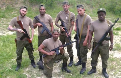 Cubanen die gaan vechten in Oekraïne. Foto: FB pagina Cubanos en Moscú