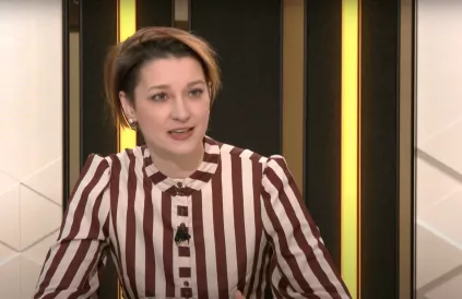 Heleen Struyven. Beeld: YouTube Vlaams Parlement