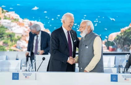 Biden en Modi. Foto: Rawpixel 