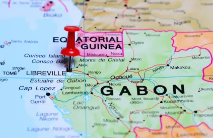 Gabon (en hoofdstaad Libreville). De ex-Franse kolonie telt vandaag 2,3 miljoen inwoners. Foto Flickr