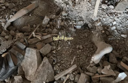 Gaza in één beeld/ Foto: X @MuhammadSmiry