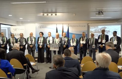 Persconferentie 19 oktober, IPC Brussel.