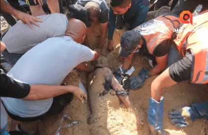 Het recht van Israël op zelfverdediging in de praktijk. Foto: Times of Gaza