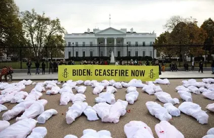 Demonstratie in Washington DC. Foto: Amnesty International