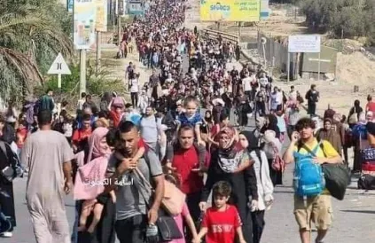 De Tweede Nakba is bezig, nu, in 2023. Foto: X @kanthan2030