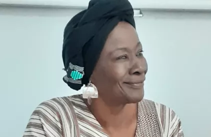 Aminata Traore. Foto © Gabrielle Lefèvre