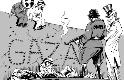 Cartoon: Carlos Latuff, Wikimedia Commons 