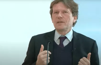 Hartmut Rosa. Screenshot Youtube Würzburger Diözesanempfang 2022
