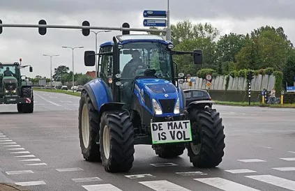 Foto: boerenprotest in Den Haag, 1 oktober 2019 (CC: Kees Torn)