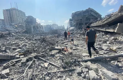 Gaza oktober 2023. Foto: Wafa (Q2915969)/ CC BY-SA 3.0 DEED