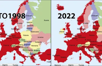 Uitbreiding Nato 1990-2022