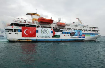 De Turkse veerboot Mavi Marmara. Foto: Free Gaza Movement/CC BY-SA 2:0