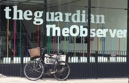 Redactiegebouw van The Guardian, Londen. Foto: Bryantbob, Creative Commons Attribution-Share Alike 3.0