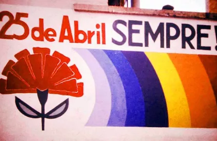 Anjerrevolutie Portugal. Foto: Henrique José Teixeira Matos, Creative Commons Attribution 2.5