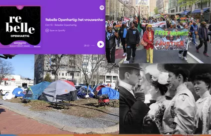 Vrouwenharten, Mumia Abu-Jamal, schrijnende armoede en potsierlijke rijkdom... voor elk wat wils in deze Tegendraadse mediaselectie. Foto's: zie artikel