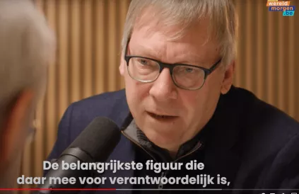 ... voor het vervolg van deze uitspraak, zie het interview met Dirk Verhofstadt.