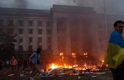 Odessa, 2 mei 2014. Foto: Volokin Yevgeny/CC BY-SA 4:0