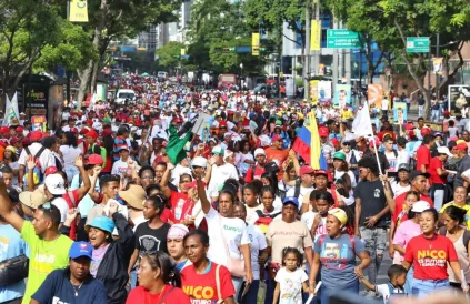 Pro-Maduro manifestatie op 26 juli in Caracas. Foto: REDH