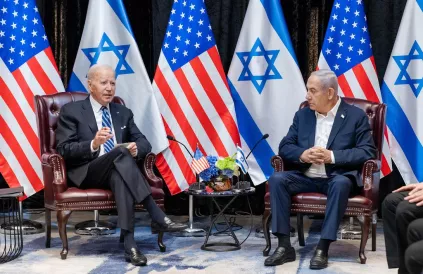 Biden en Netanyahu. Foto: regering VS, Flickr 