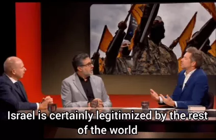18% wereldbevolking is 'de rest van de wereld', dixit VRT. Screenshot De Afspraak