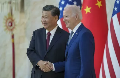 Big buddies? Schijn bedriegt. Foto: Adam Schultz/whitehouse.gov/Public Domain