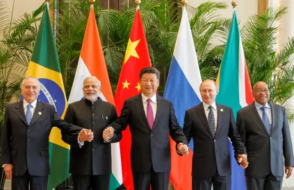 Oprichtende landen BRICS. Foto: Beto Barata/PR, Flickr/ cc-by-2.0.
