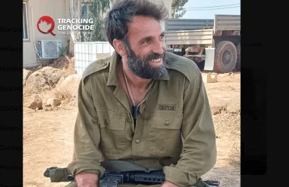 Fransman Ilan Dukan, 35ste Paratroopers Brigade in Gaza. Foto: @trackingisrael