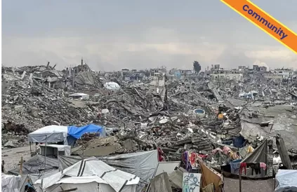 Beit Lahia, Gaza, 23 februari 2020 - drie jaar voor de genocide. Foto: Jaber Jehad Badwan/CC BY-SA 4:0
