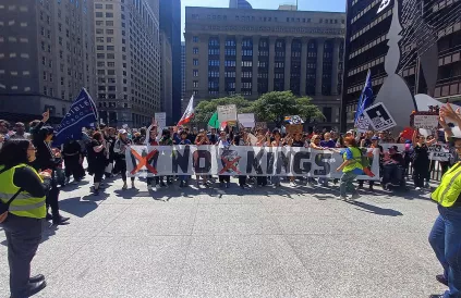 No Kings protest in Chicago. Foto: AlphaBeta135/CC0