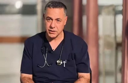 Dr. Hussam Abou Safiya. Foto via sociale media