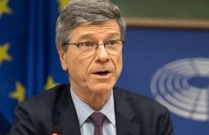 Jeffrey Sachs, professor economie aan de Harvard University. Foto Flickr, PES Group for the Region's.