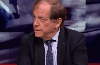 Screenshot van Rik Torfs in De Afspraak