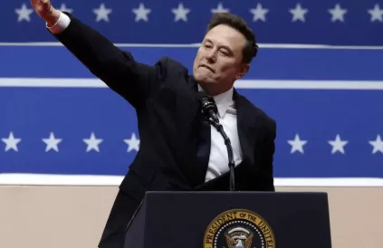 Hitlergroet van Elon Musk op inauguratie Trump (Foto: Free Malaysia Today/ CC BY 4.0)