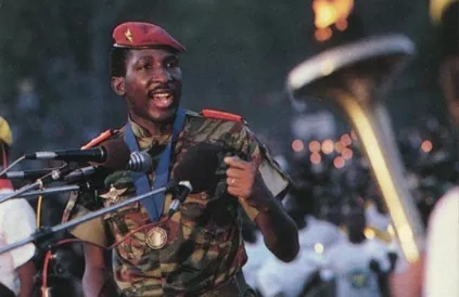 Héros panafricain Thomas Sankara. Photo: dailymotion.com