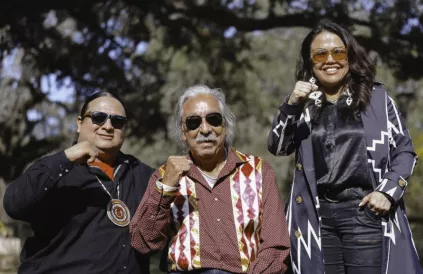 Leonard Peltier (m). Foto: Angel White Eyes/NDN Collective