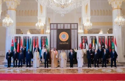 Conferentie Arabische Liga (Bahrein, 16 mei 2024). Foto: Arabische Liga