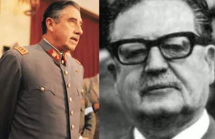 Pinochet pleegde op 9/11/1973 een staatgreep tegen de verkozen preisdent Allende. Foto's: Flickr / Public Domain