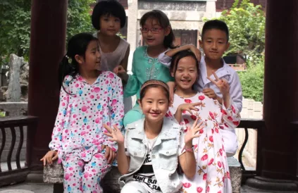Kinderen in Xian, China. Foto: Kandukur Nagarjun, Flickr / CC BY 2.0