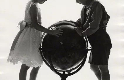 by Lord Snowdon, bromide print, 1956