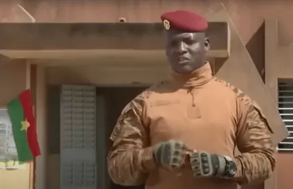 Ibrahim Traoré. YouTube Risen Africa